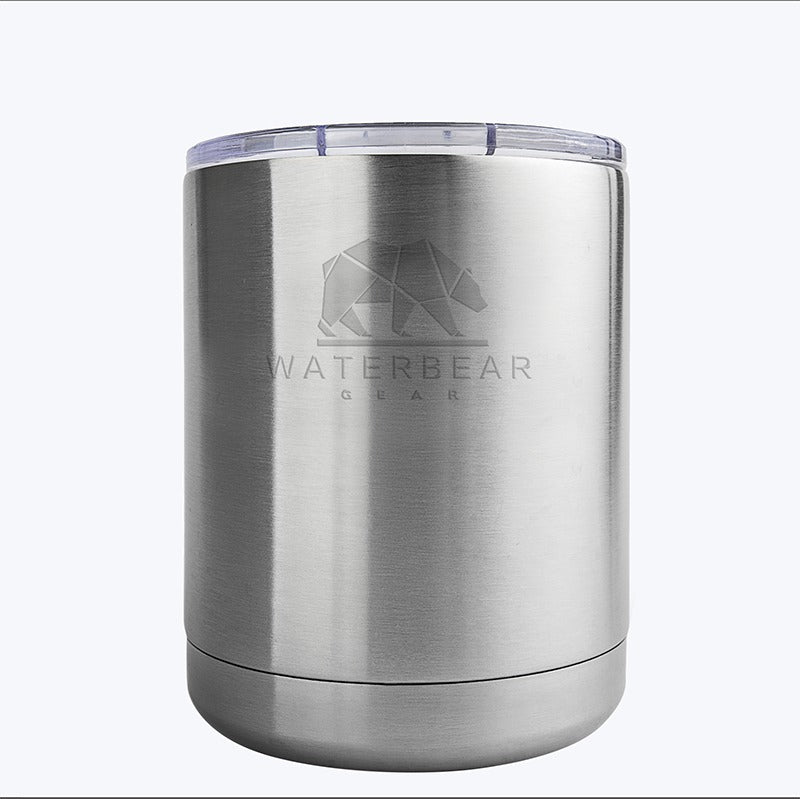 Vaso Térmico Plateado 10 onz - WATERBEAR