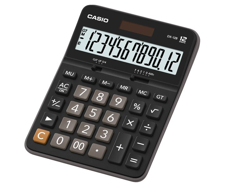 Calculadora de Escritorio - CASIO DX-12B-BK