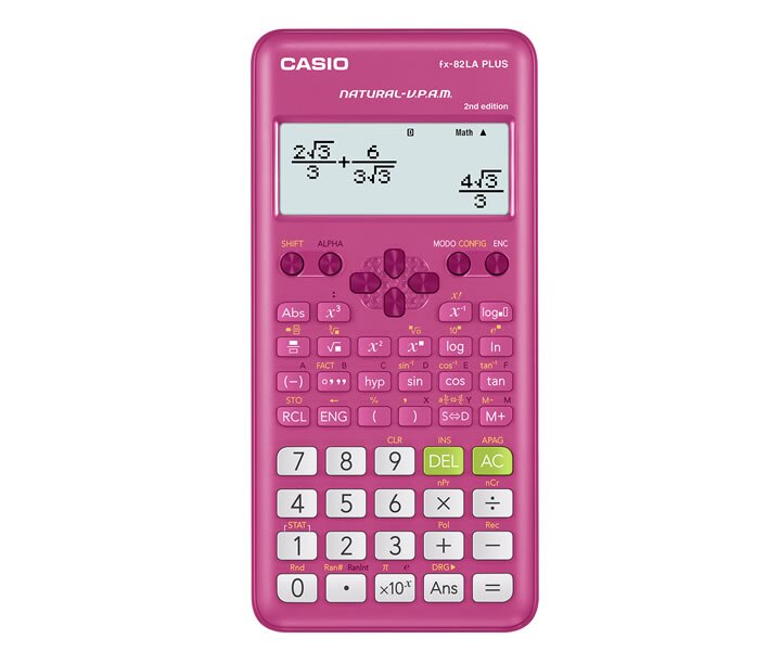 Calculadora Científica - CASIO FX-82LAPLUS2-PK