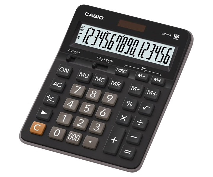 Calculadora de Escritorio - Casio GX-16B-W-DC