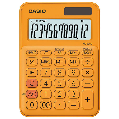 Calculadora Mini de Escritorio - CASIO MS-20UC-RG