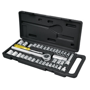 Juego de 39 Herramientas 1/4" y 3/8" para Mecánico - Pretul