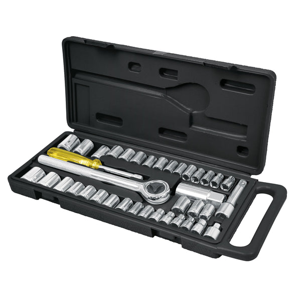 Juego de 39 Herramientas 1/4" y 3/8" para Mecánico - Pretul