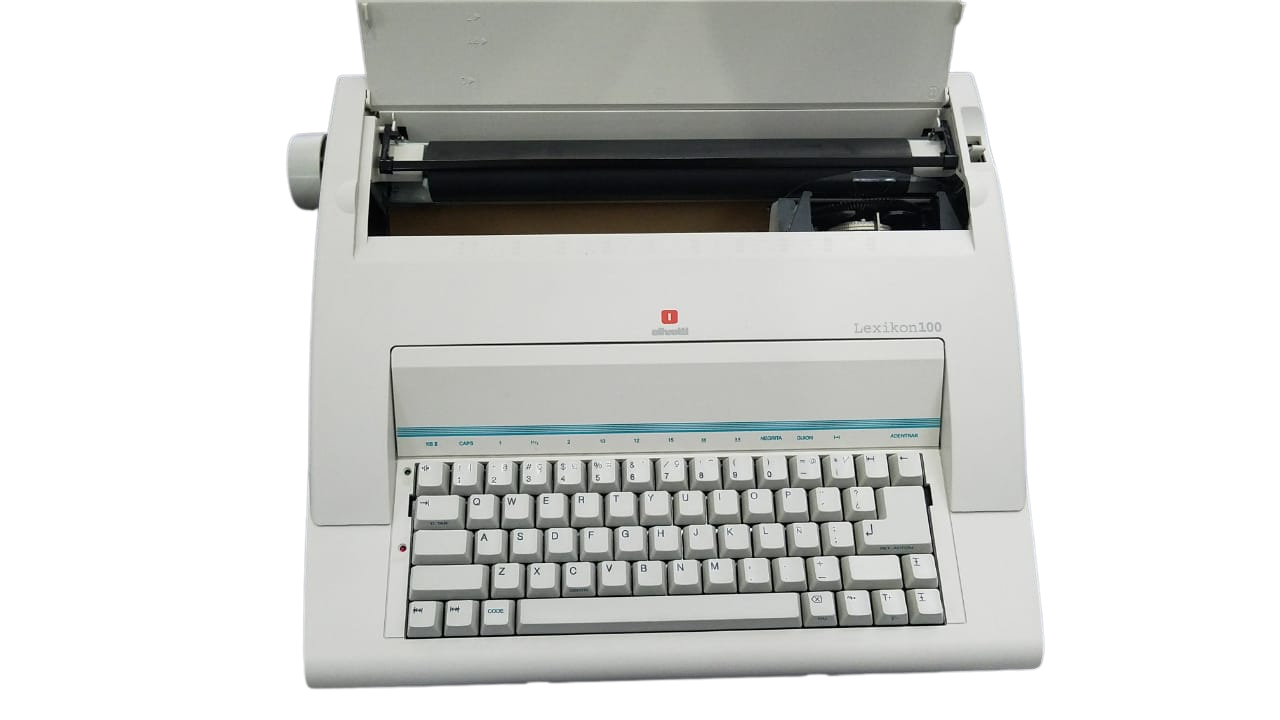 Máquina de escribir - Olivetti LEXIKON 100 – FPK Online
