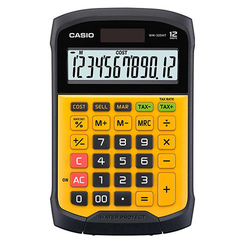 Calculadora a prueba de agua y polvo - CASIO WM-320MT