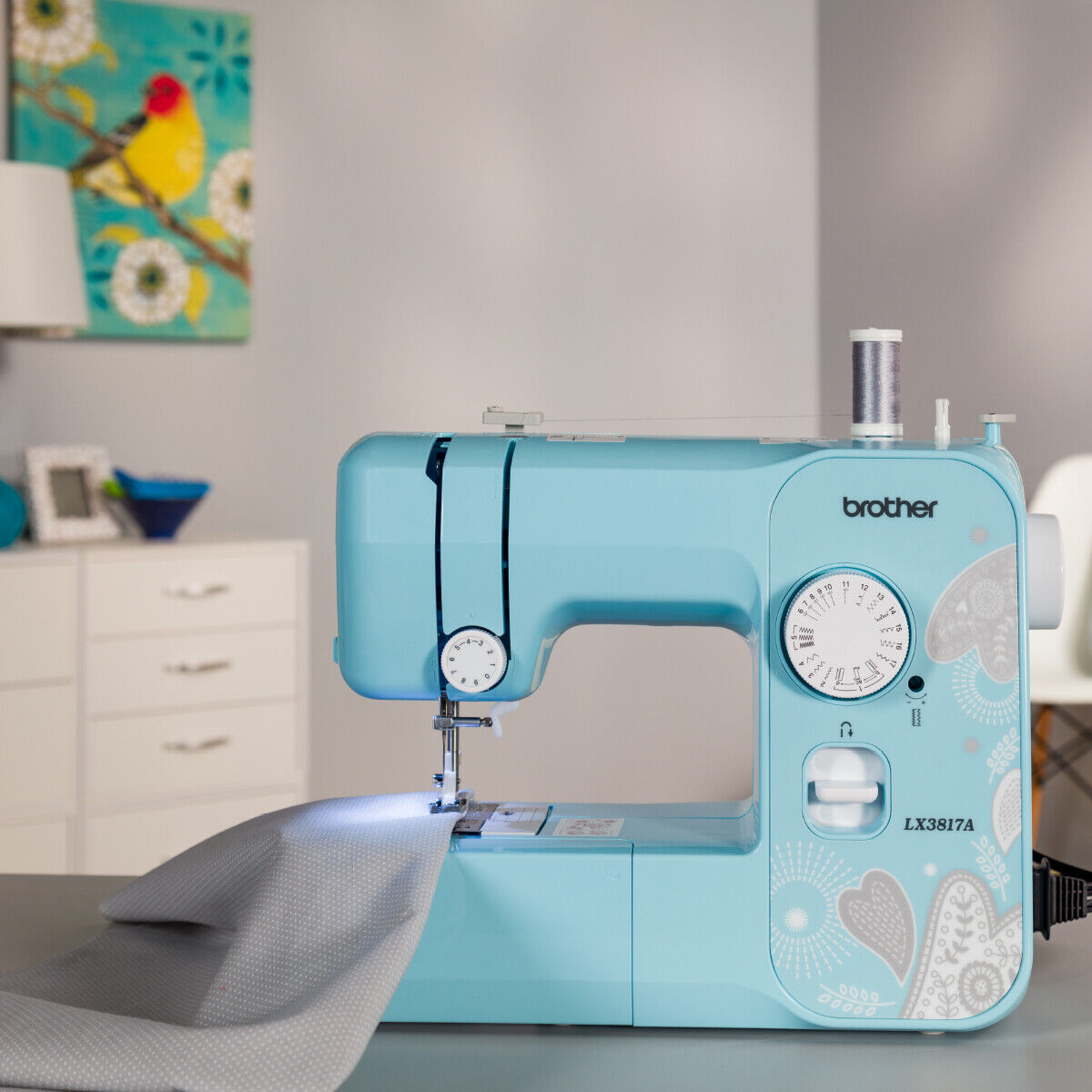 Máquina de Coser - BROTHER LX3817A
