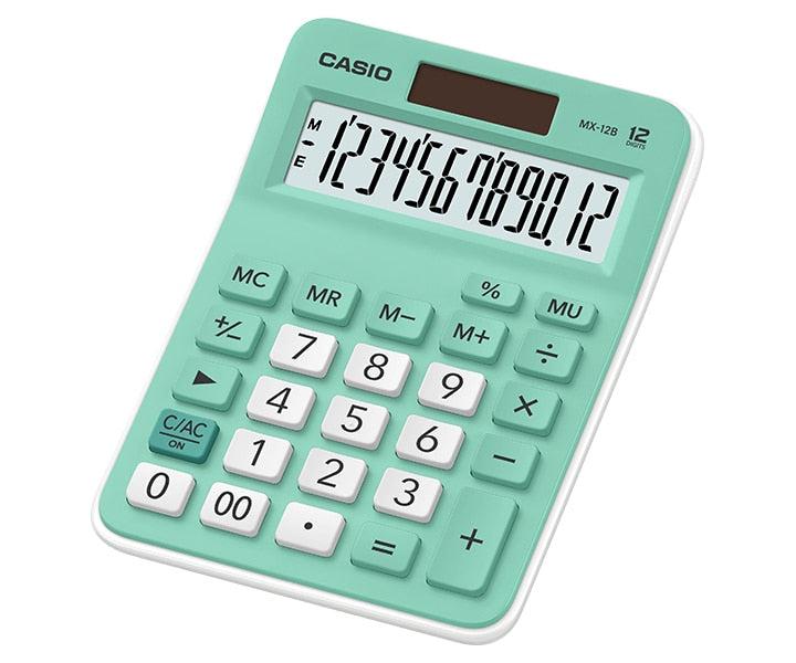 Calculadora Mini de Escritorio - CASIO MX-12B-GN